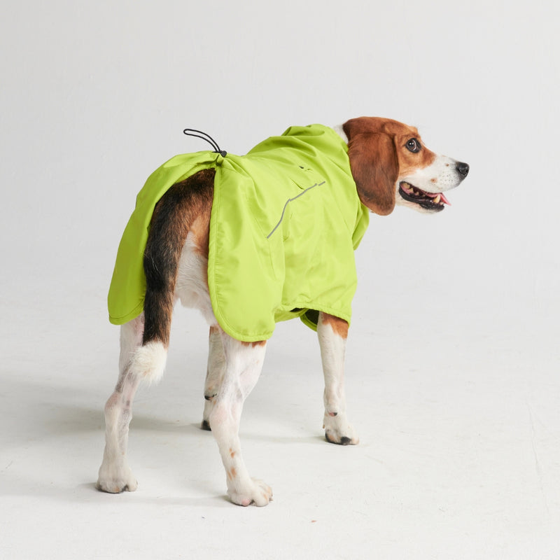 Breatheshield hondenregenjas - Limoen groen