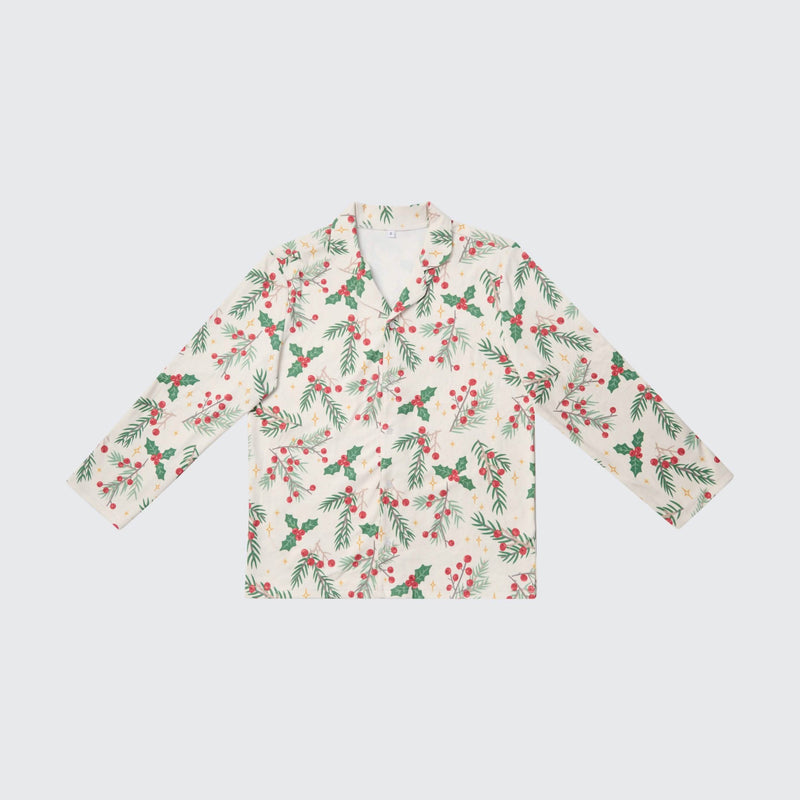 Kerst pyjama top - Maretak