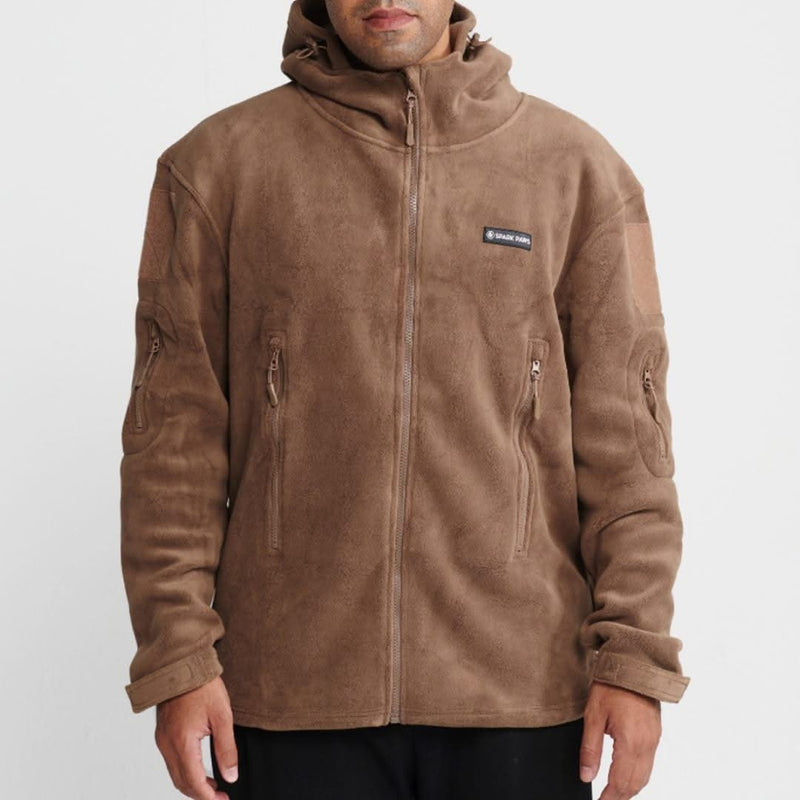 Cozyflex Utility menselijke hoodie - Bruin