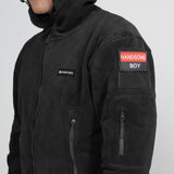 Cozyflex Utility menselijke hoodie - Zwart