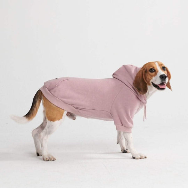 Essential Dog Hoodie - Purple Taupe