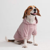 Essentiële hondenhoodie - Paars Taupe