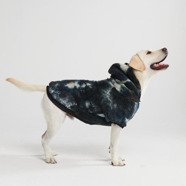 Fluffdreams deken hond hoodie - Oreo