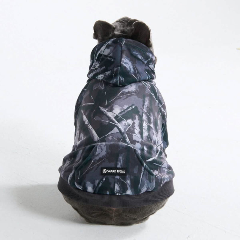 Concrete Wood hoodies voor honden – Asfalt