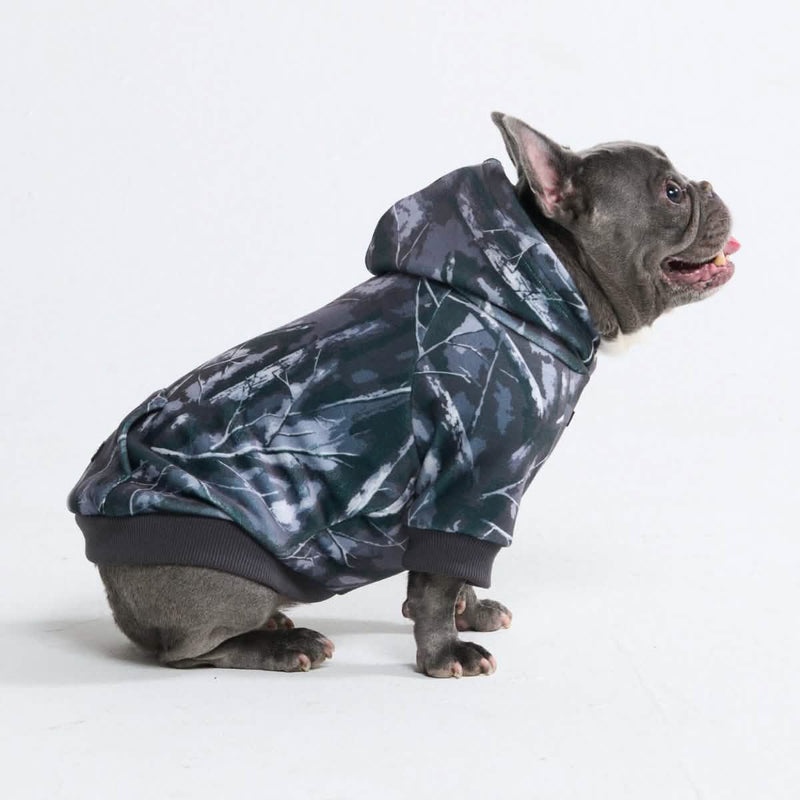 Concrete Wood hoodies voor honden – Asfalt