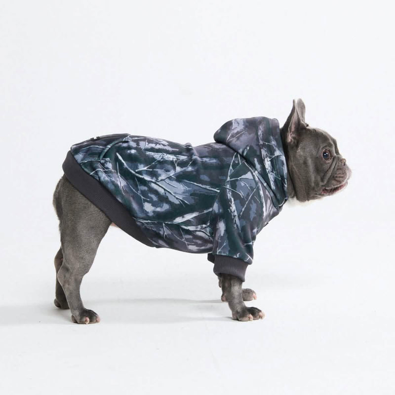 Concrete Wood hoodies voor honden – Asfalt