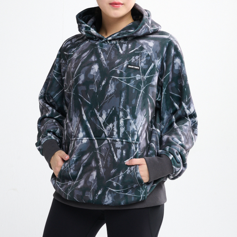 Concrete Wood hoodies voor mensen – Asfalt