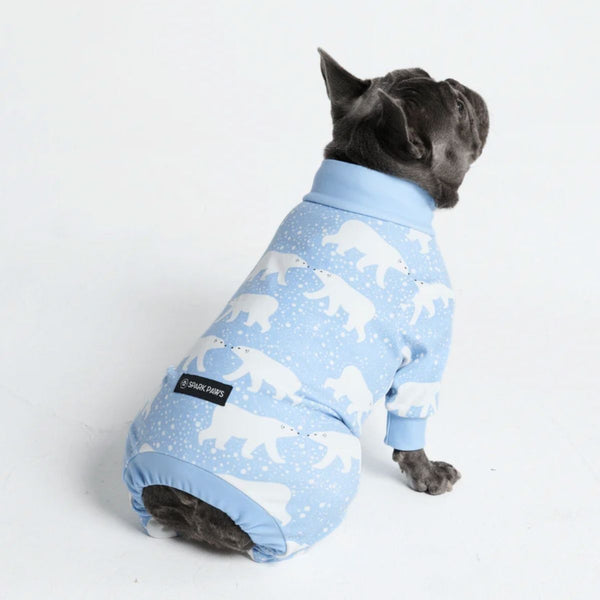 Hondenpyjama - Besneeuwde ijsbeer