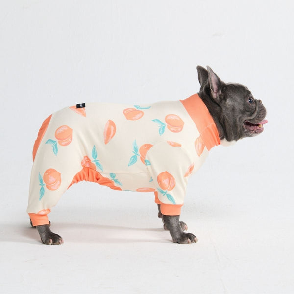 Hondenpyjama - Perziken