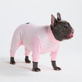 Hondenpyjama - Roze Strepen