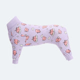 Hondenpyjama - Wanneer varkens vliegen - Paars