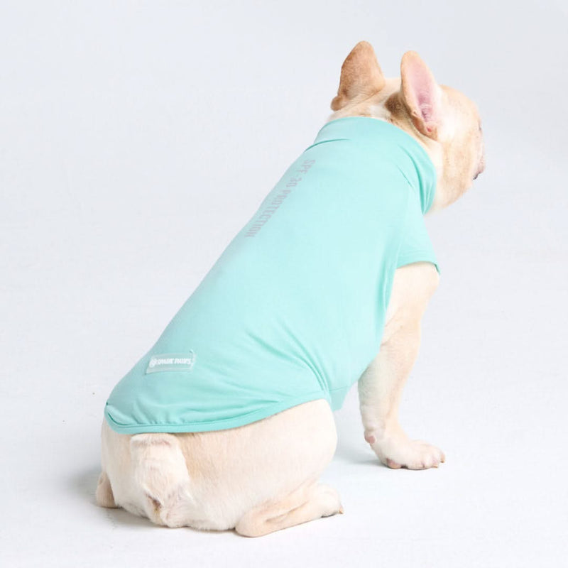 Sunblock hondenshirt - Aquablauw