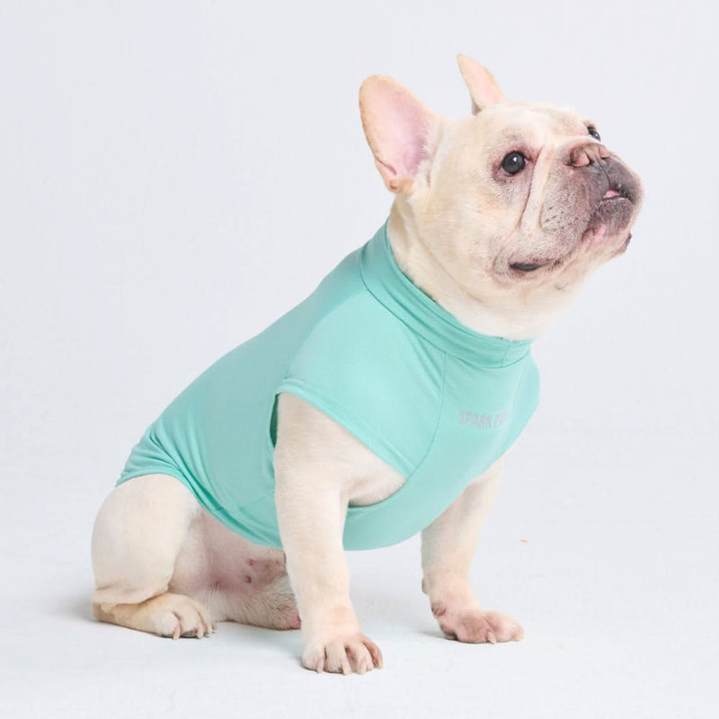 Sunblock hondenshirt - Aquablauw