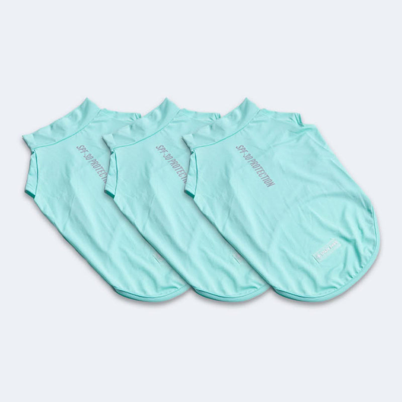 Sunblock hondenshirt - Aquablauw