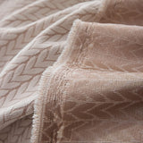 Bankhoes - Herringbone Roze