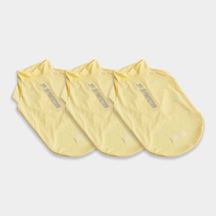 Sunblock Dog T-Shirt - Yellow