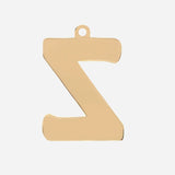 Eerste letter sieradenlabel - Z