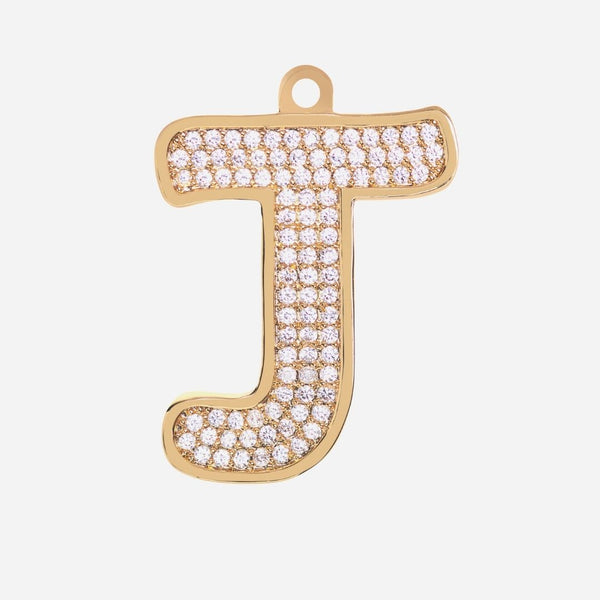 Eerste letter sieradenlabel - J