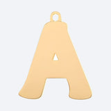 Eerste letter sieradenlabel - A
