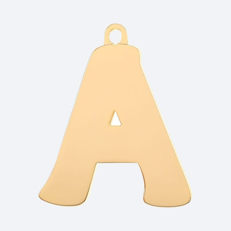 Eerste letter sieradenlabel - A