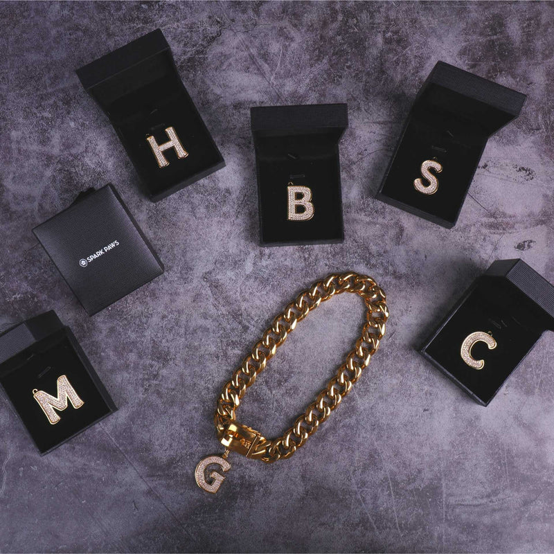 Eerste letter sieradenlabel - B