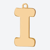 Eerste letter sieradenlabel - I