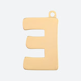 Eerste letter sieradenlabel - E