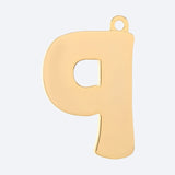 Eerste letter sieradenlabel - P