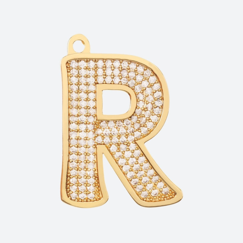 Eerste letter sieradenlabel - R