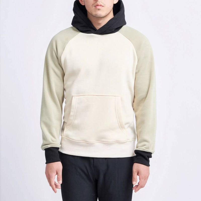 Olijfcrème menselijke hoodie