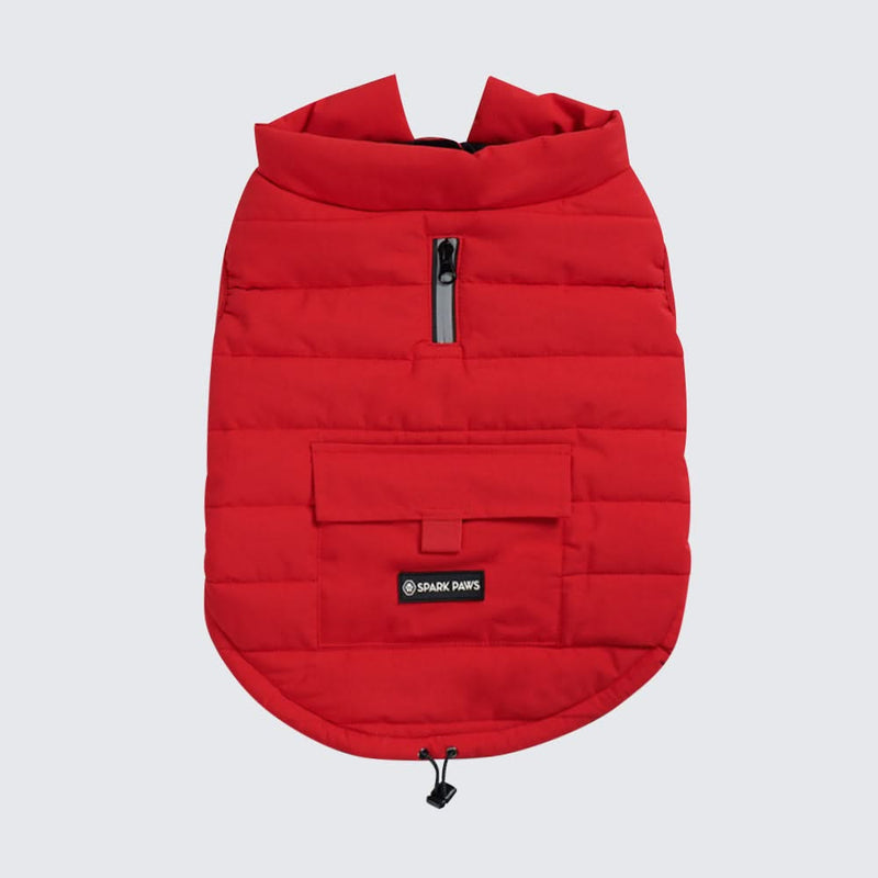 WarmShield waterbestendig jack - Rood (maat S)